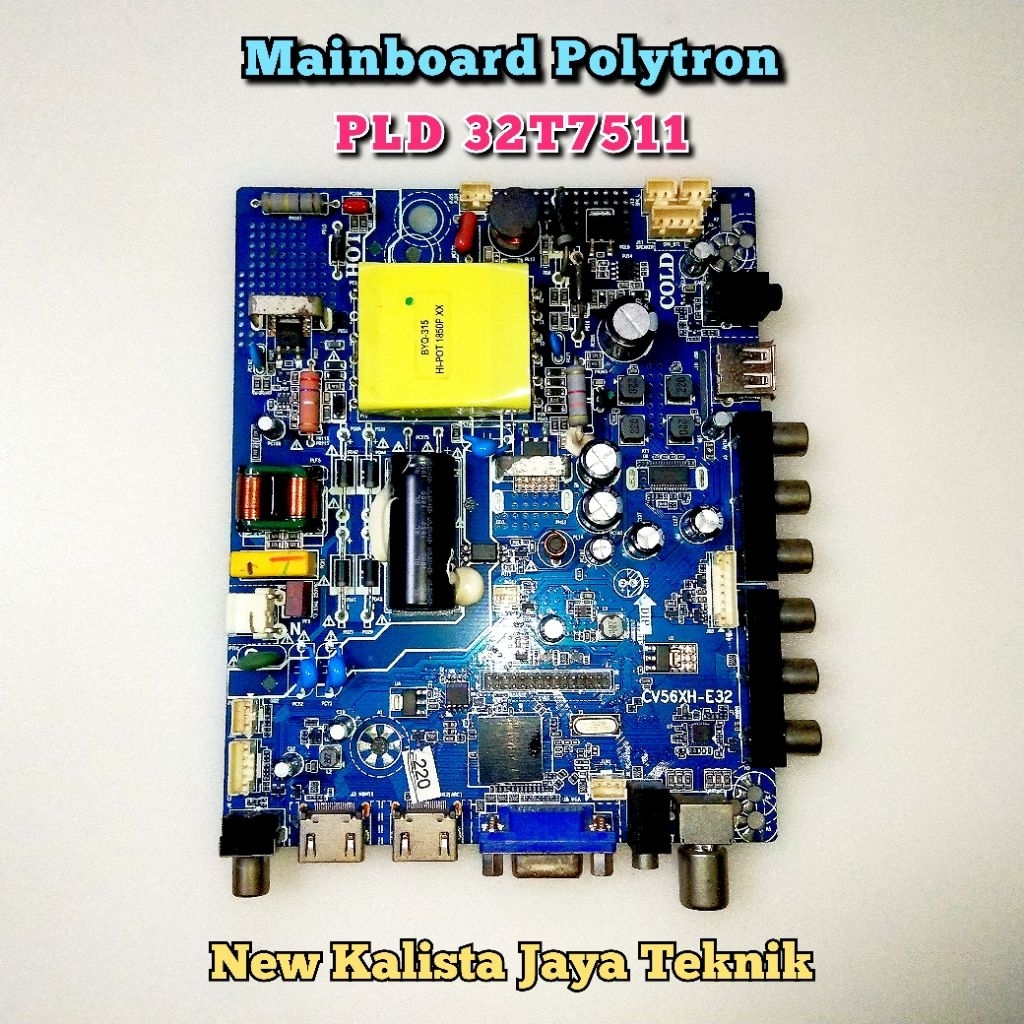 MAINBOARD TV POLYTRON PLD-32T7511 ORIGINAL MB 32T7511 MOTHERBOARD TV PLD32T7511 MB POLYTRON 32T7511 