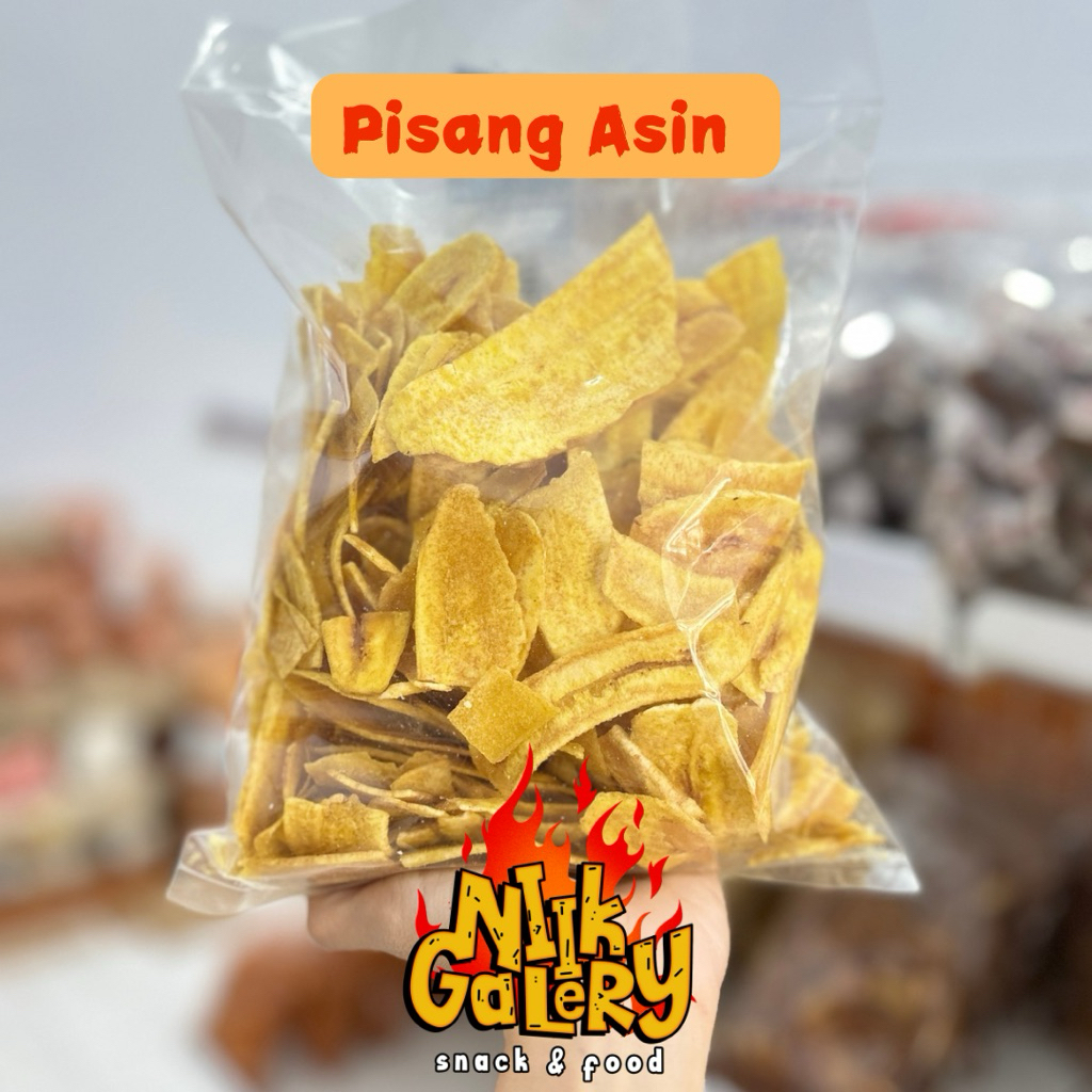

Keripik pisang asin 250gr