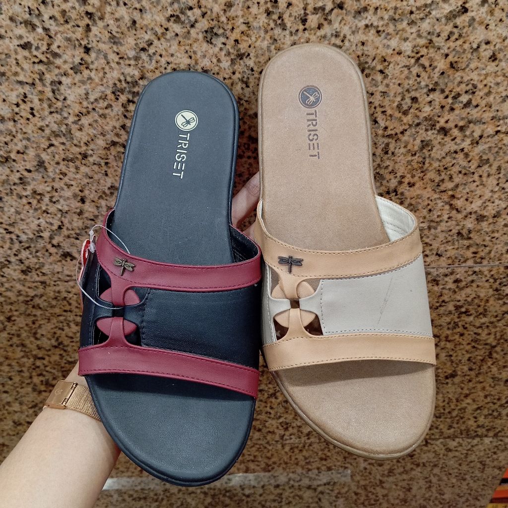 Sandal Teplek Wanita TRISET Original MATAHARI Nyaman Ringan Empuk