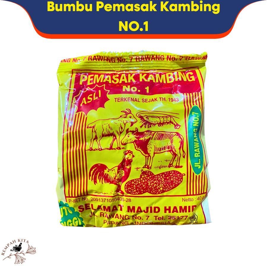 

Bumbu Masak kambing Cap Udang 50gr Bumbu Kambing nikmat lezat terlaris