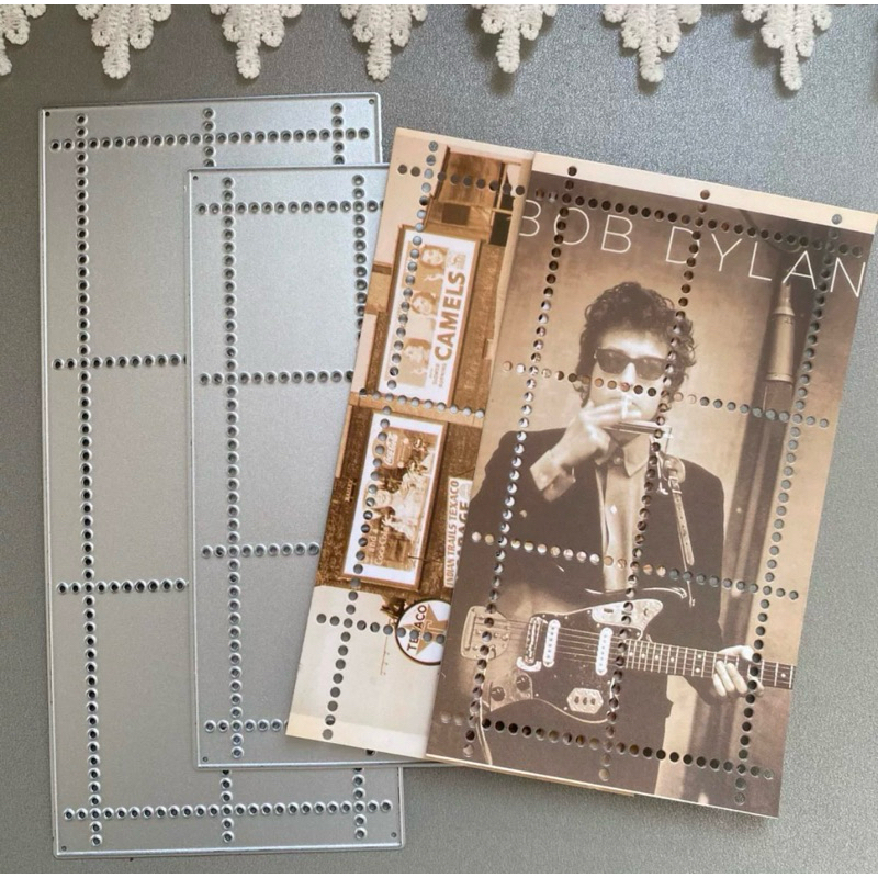

Post Stamp & Ticket Metal Cutting Dies Collection