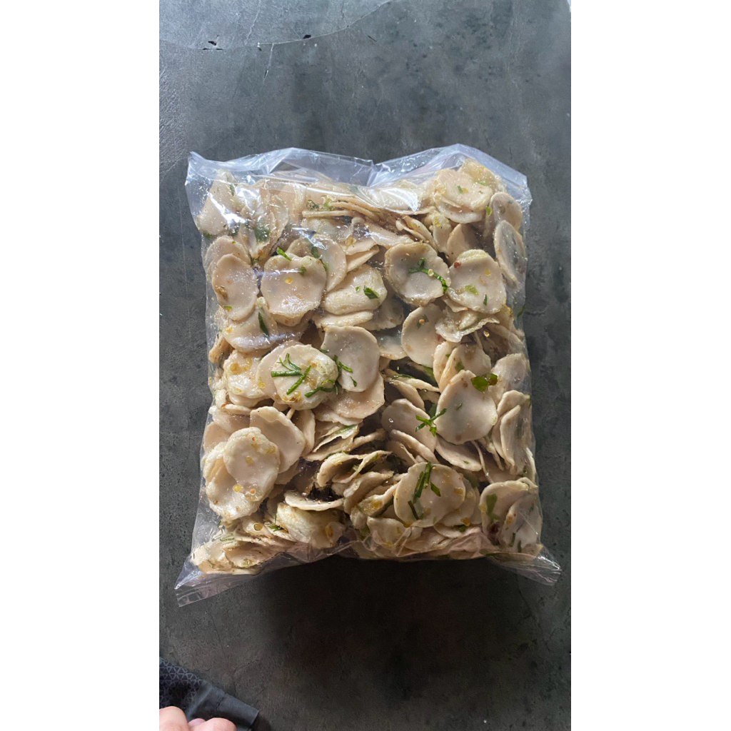 

seblak kering cabe ijo