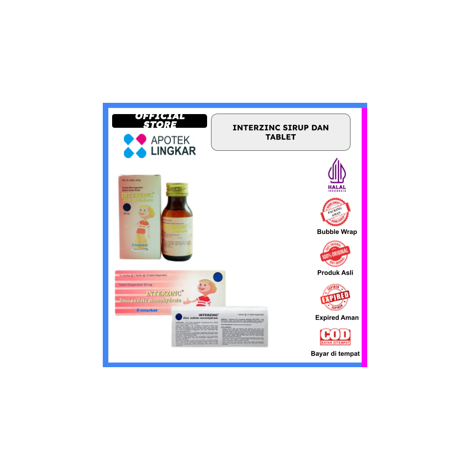 

INTERZINC TABLET & SIRUP