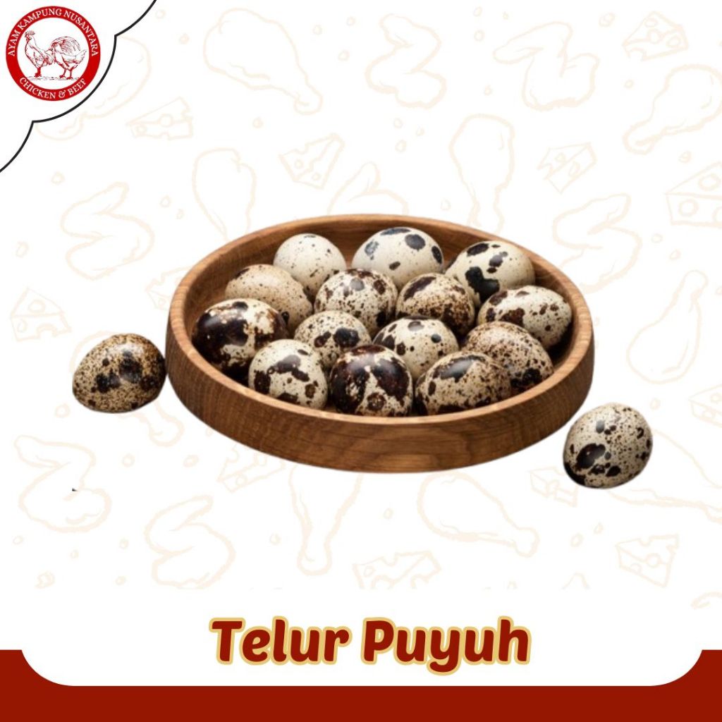 

TELUR PUYUH PROTEIN TINGGI - FRESH 30 BUTIR