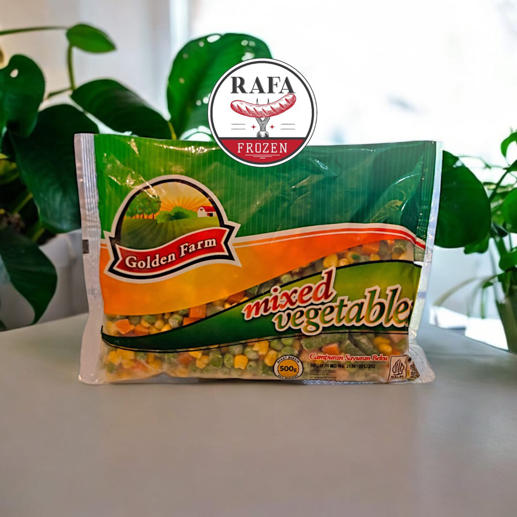 

GOLDEN FARM MIXED VEGETABLE 500G