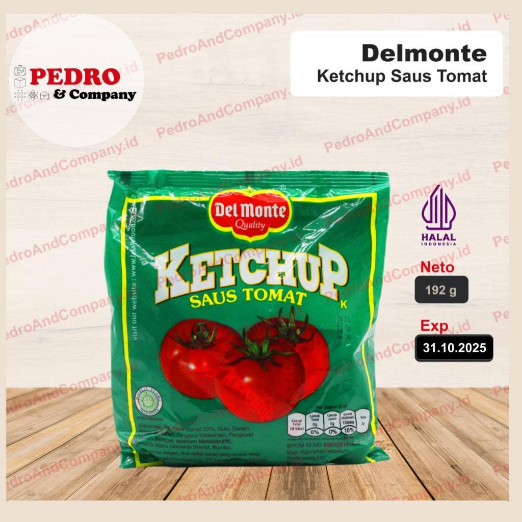 

Del Monte ketchup 24 SACHET @ 9 gram - saos tomat sauce tomato