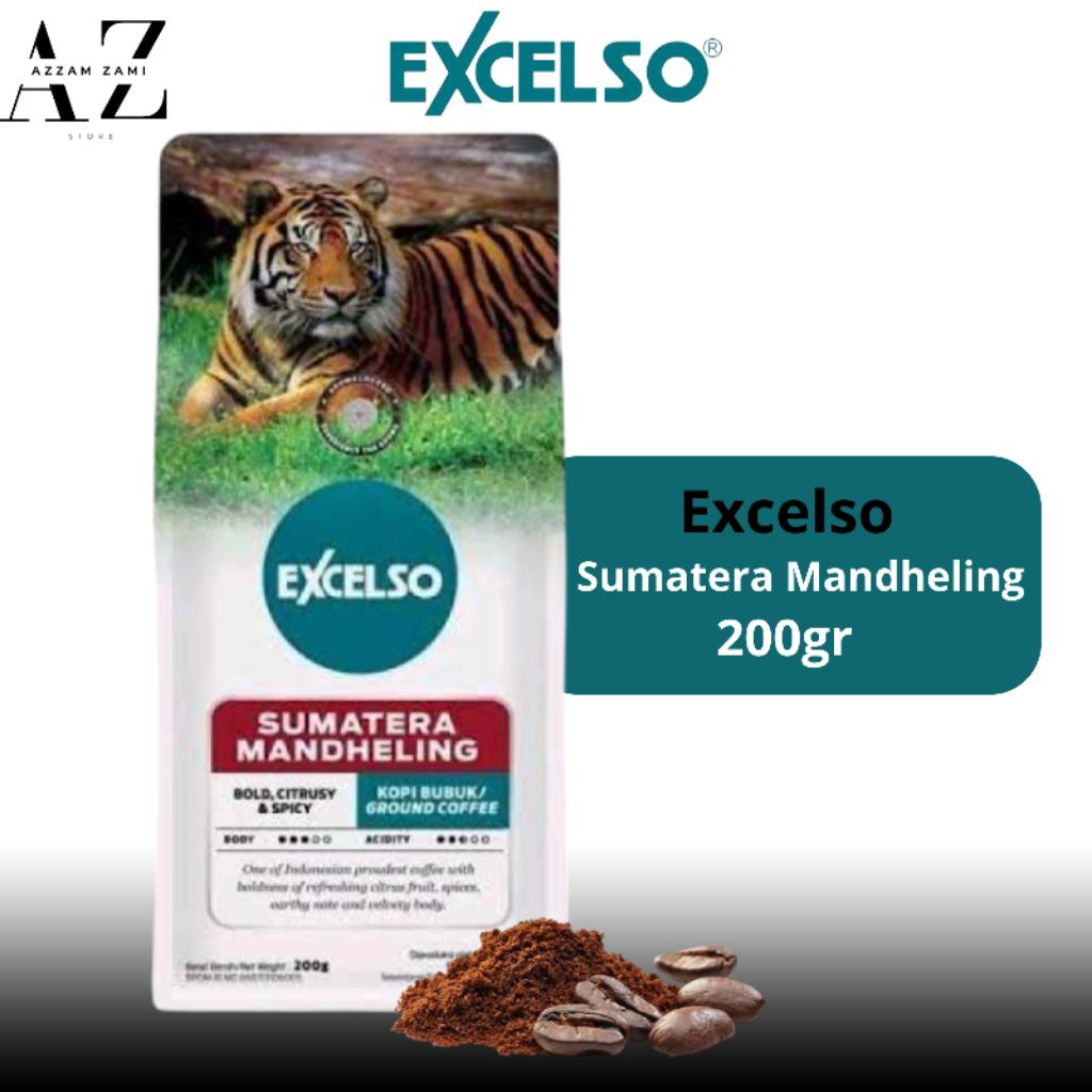 

Excelso Sumatera Mandheling Kopi Bubuk Aroma Khas Nusantara Kemasan 200gr