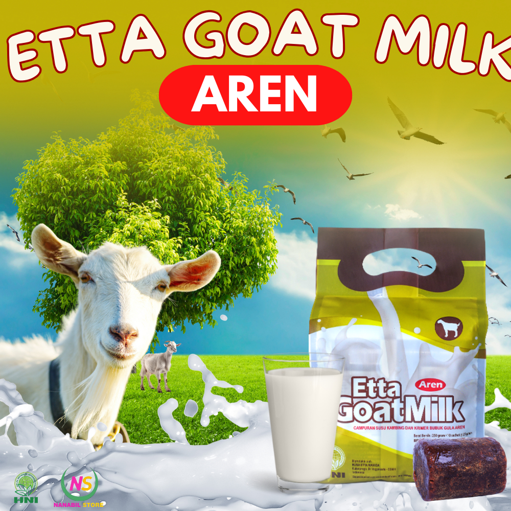 

Susu Ettawa Goat Milk HNI HPAI Rasa Gula Aren