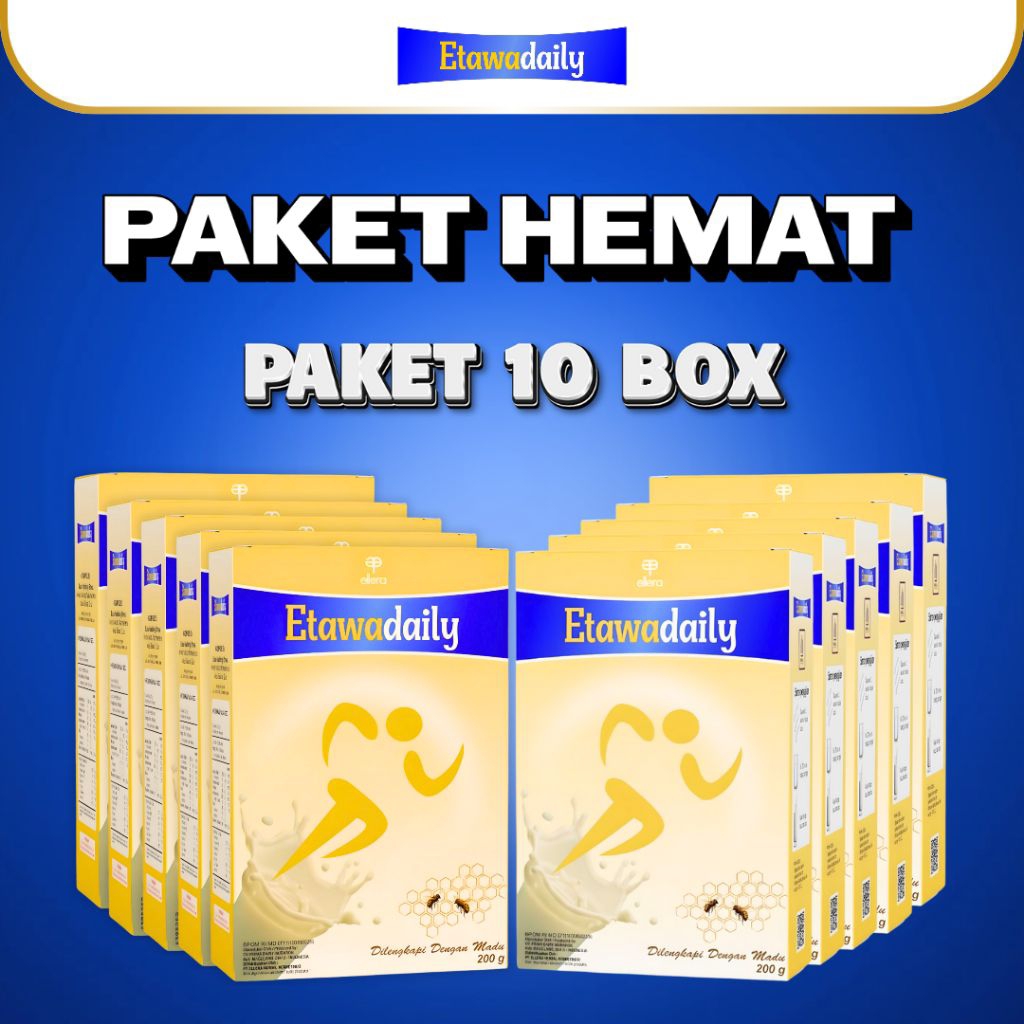 

SUSU ETAWADAILY PAKET 10 BOX | ORIGINAL | MADU