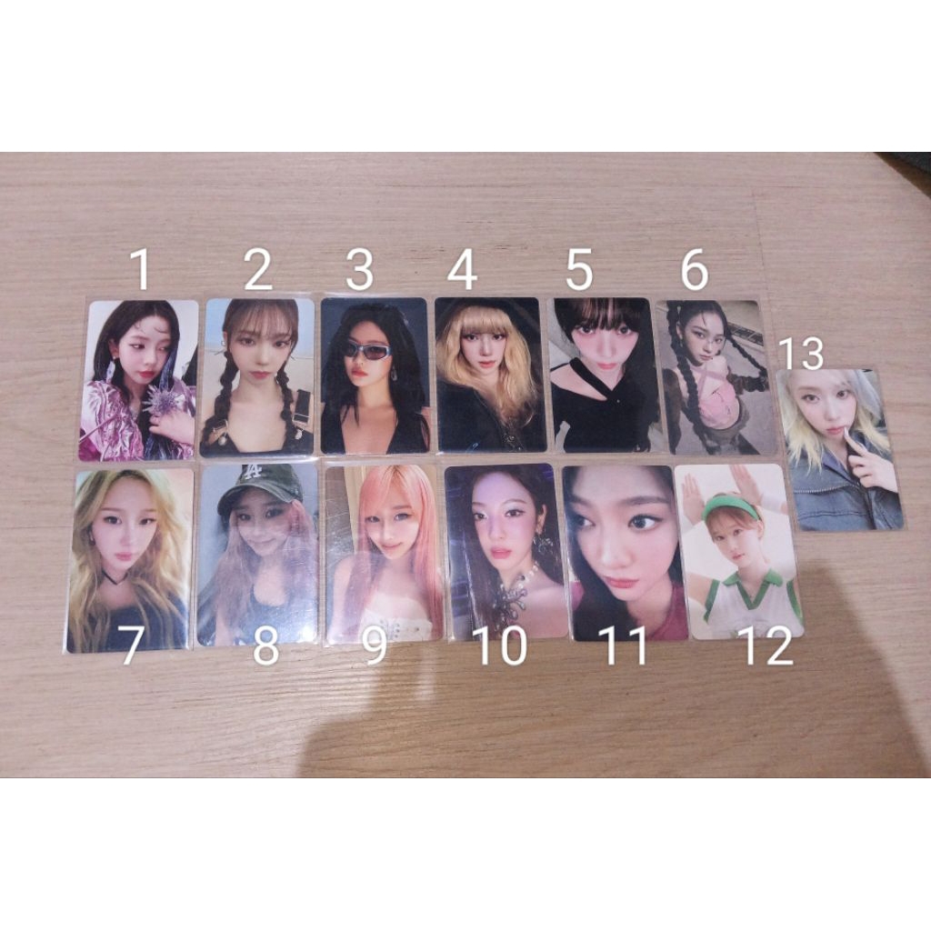 photocard official aespa