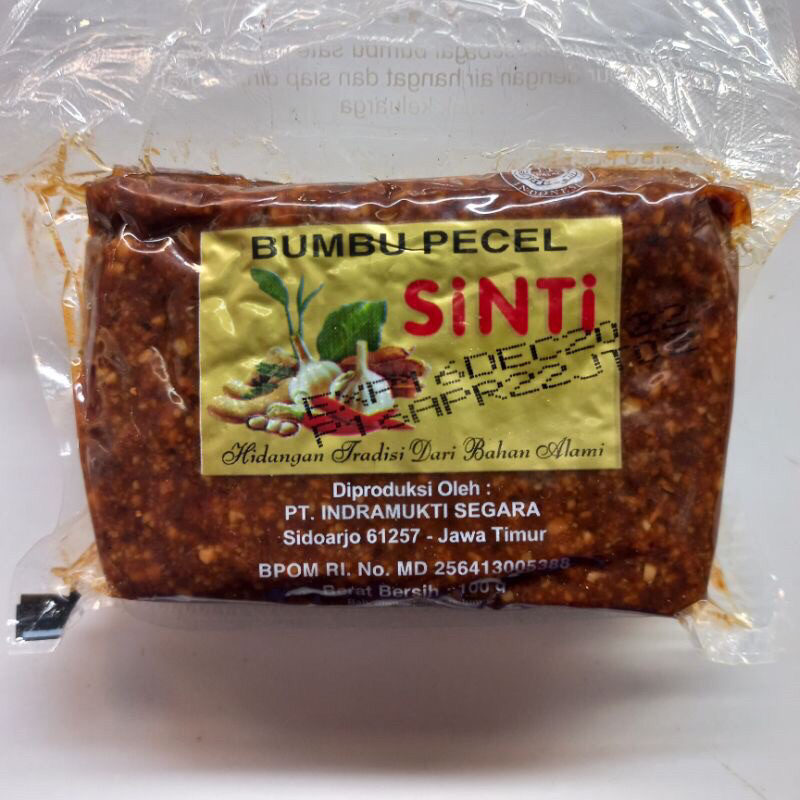 

Bumbu Pecel Sinti / Bumbu Kacang Sinti