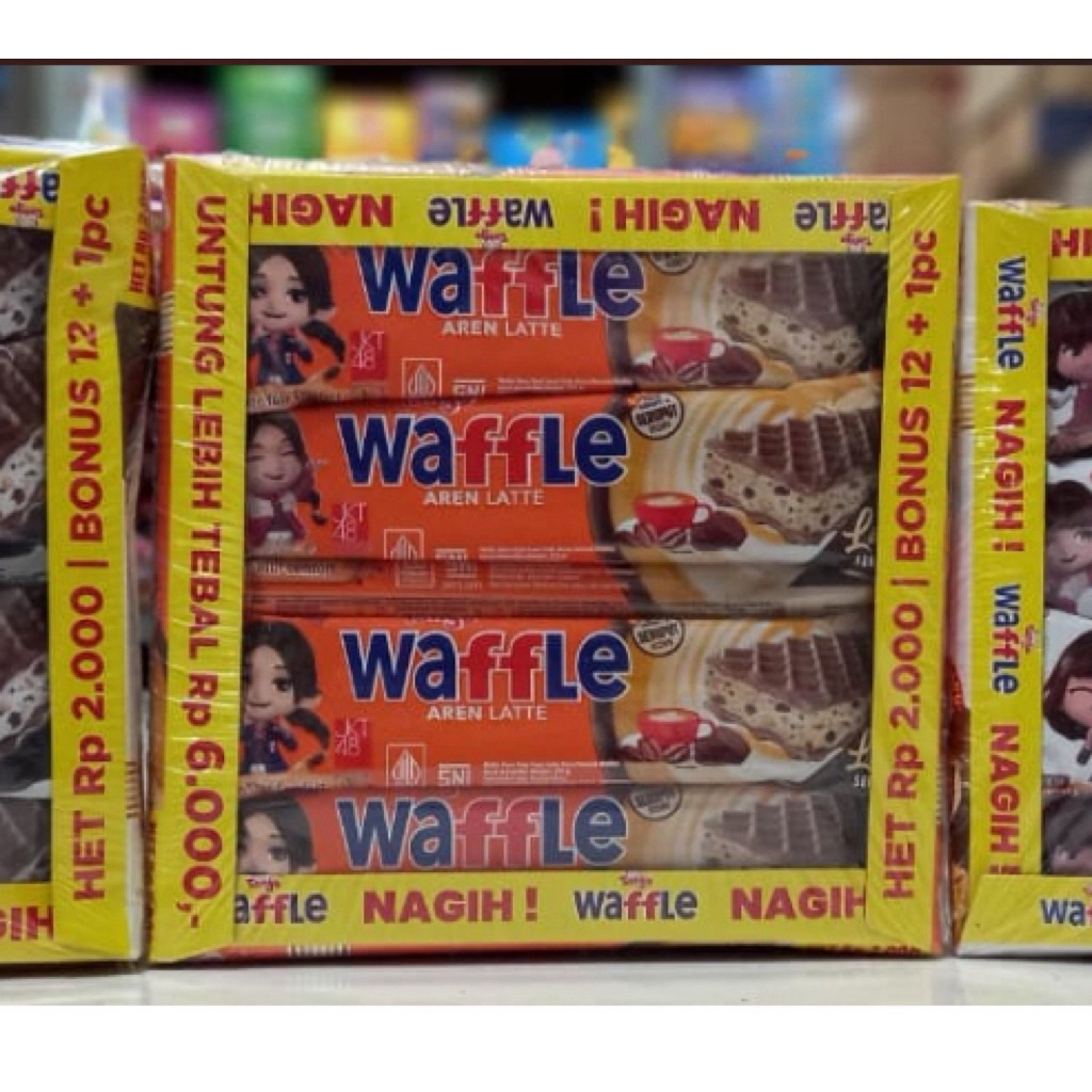 

Tango waffle aren latte 25gram box