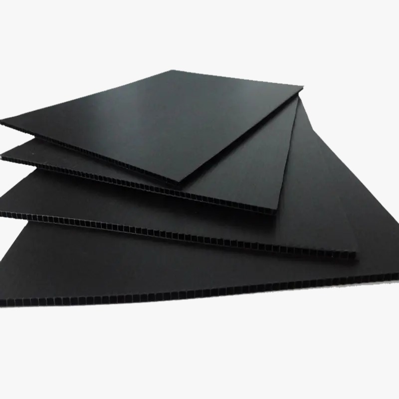 

ESD Conductive Corrugated Board, Black | Infra Board Konduktif