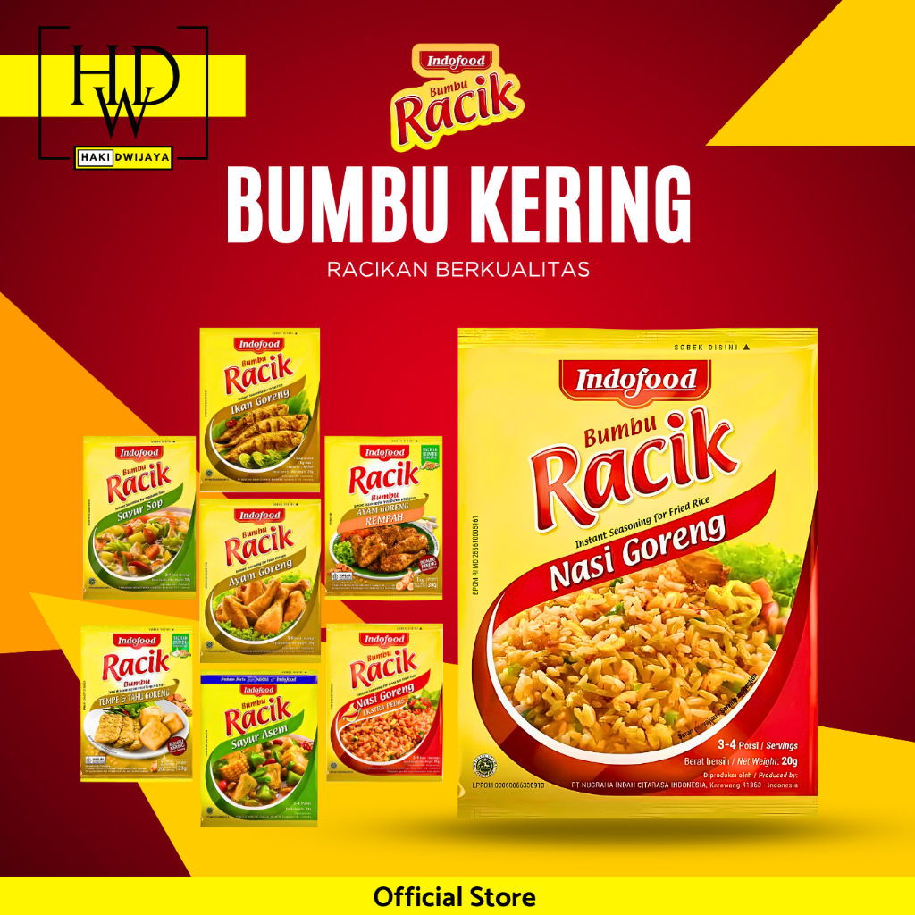 

Indofood Racik Bumbu Kering All Varian