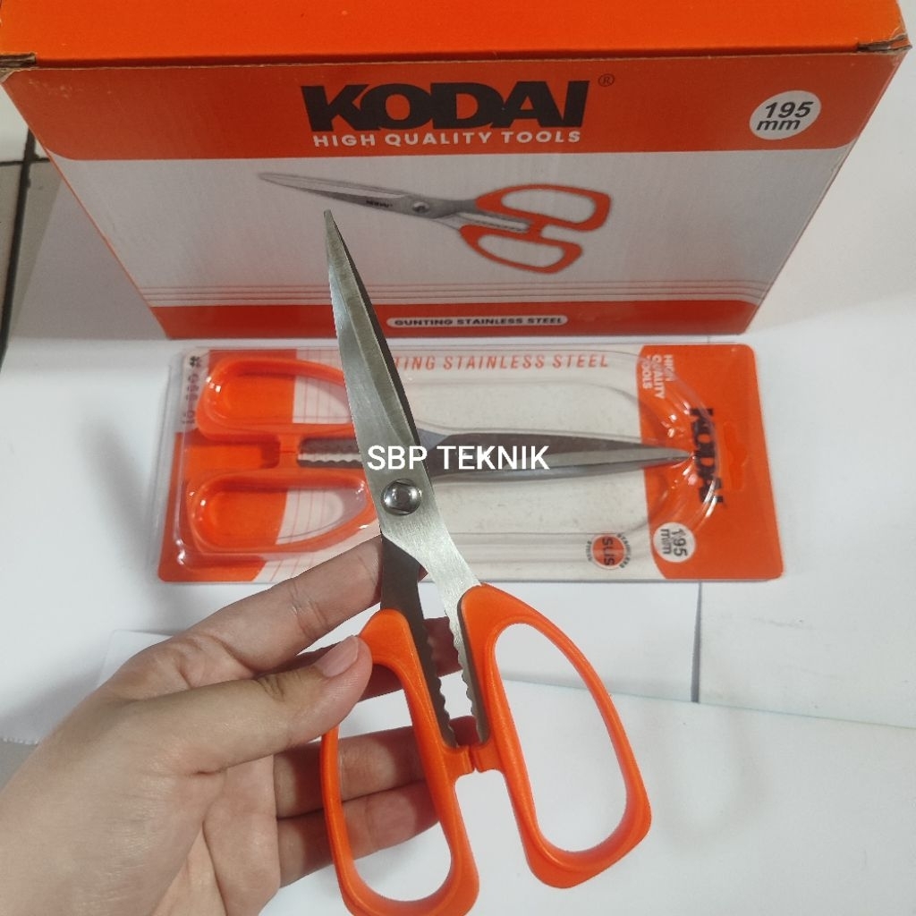 

Gunting Stainless Steel Kodai Serbaguna 195mm