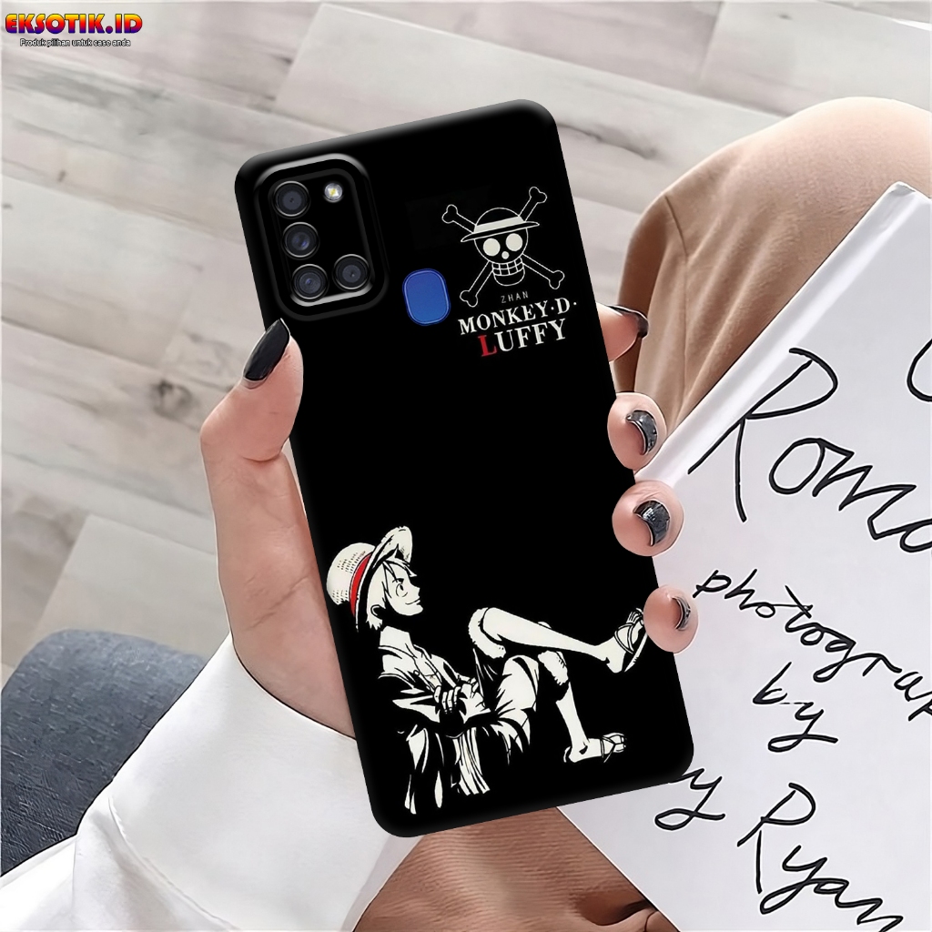 Case SAMSUNG A21S - Eksotik.id - Casing SAMSUNG A21S - Case LUFFY - Skin Handphone - Silikon SAMSUNG