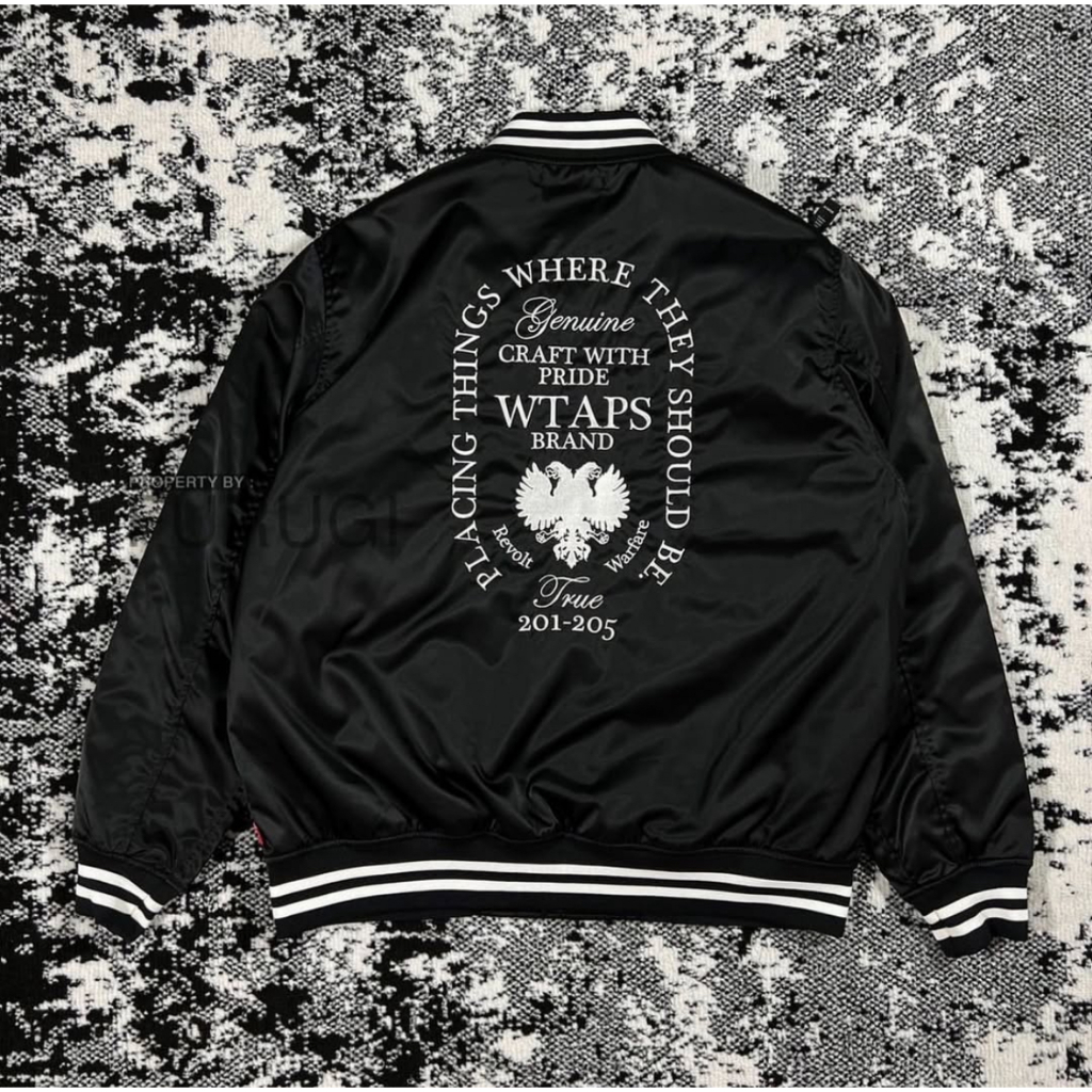 WTAPS TEAM JACKET NYLON TWILL 2017