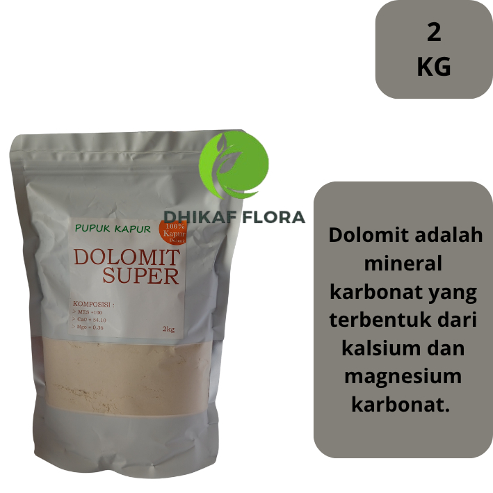 Pupuk Kapur Dolomit Super 2KG