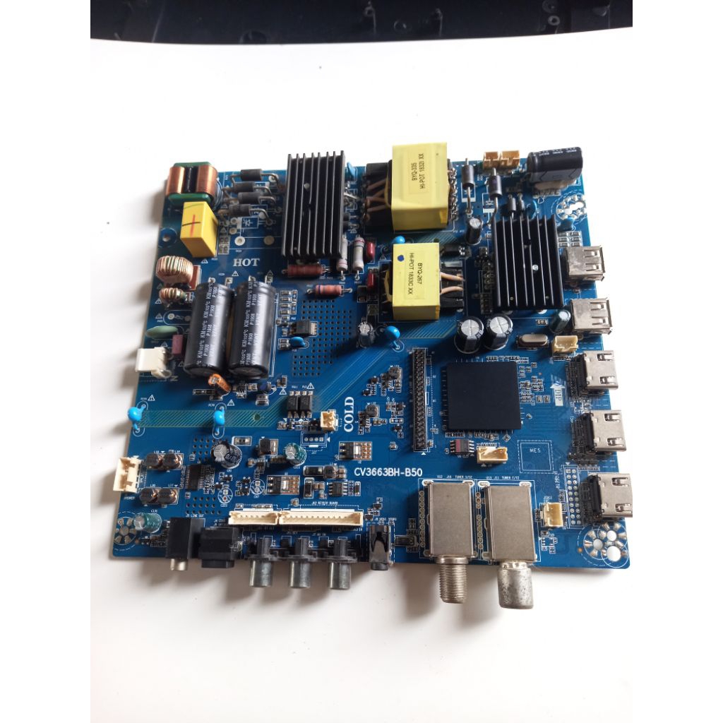 mb mainboard polytron 43ts156 original