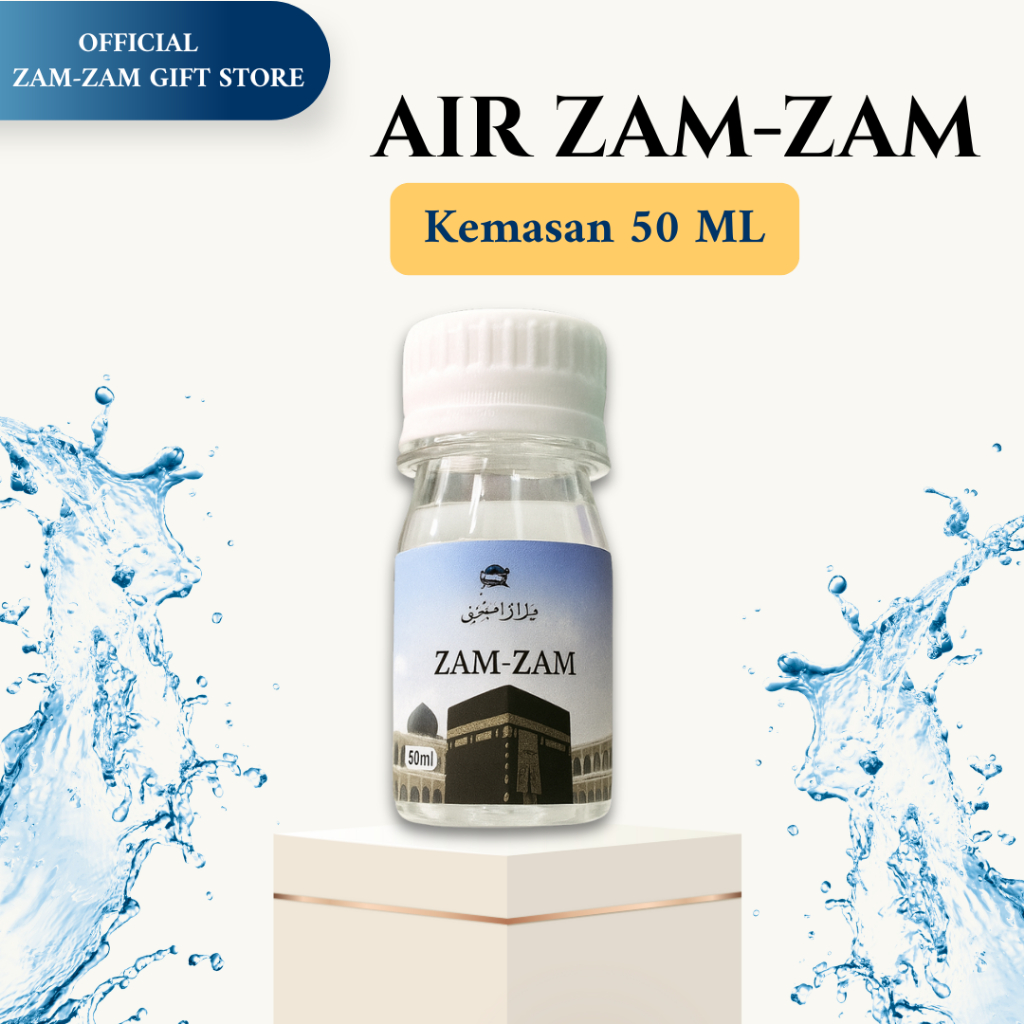 

[50 ML] AIR ZAM ZAM ASLI MEKKAH AL MUKARROMAH - 50 ML
