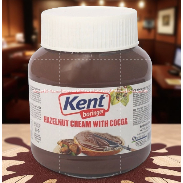 

Kent Boringer 350gr Hazelnut Cream With Cocoa Selai Coklat Kacang Cocoa Spread Tekstur Lembut Lezat