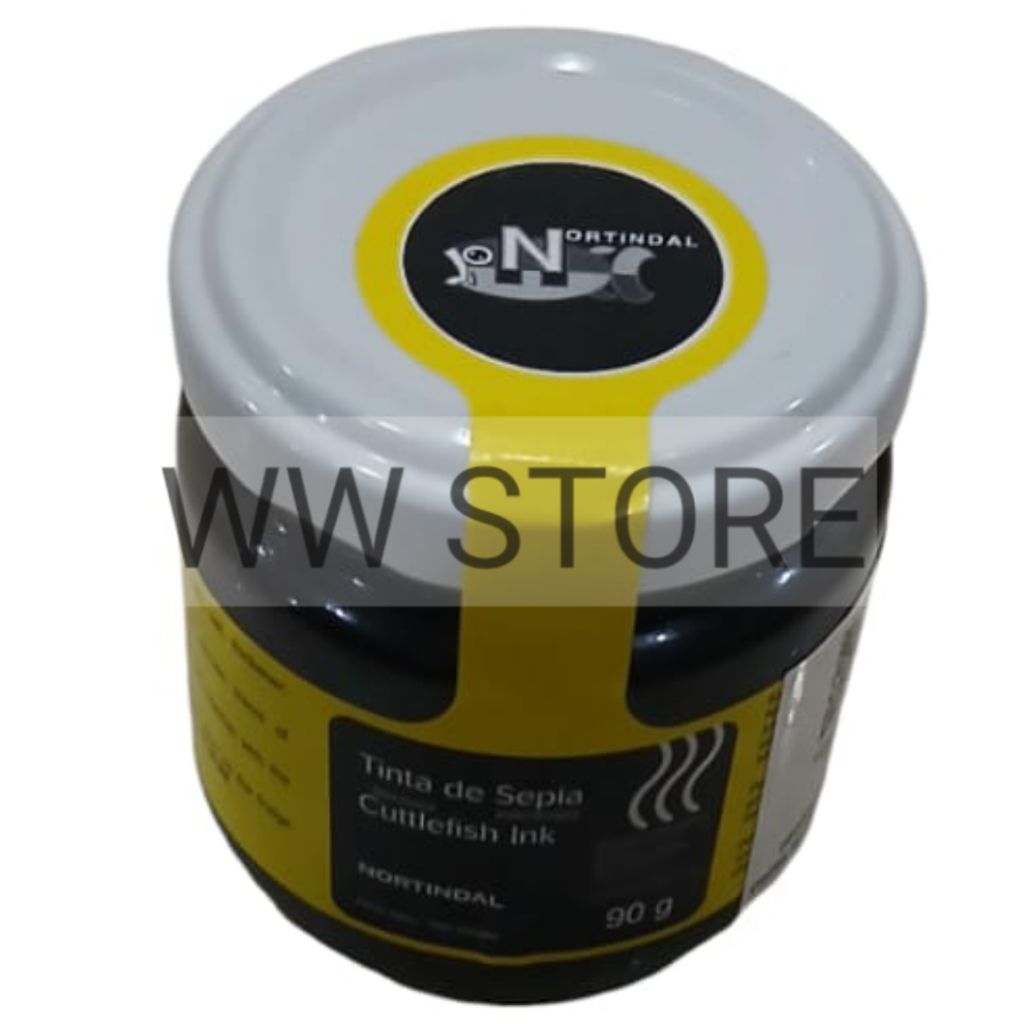

Saus tinta cumi - cumi NORTINDAL Sterilized Cuttlefish Squid Ink Tinta de Sepia 90g