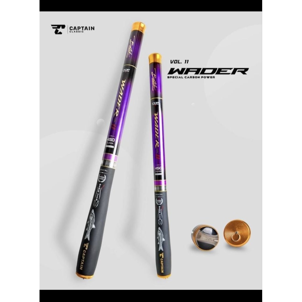 TEGEK CAPTAIN WADER II 300 360 450 / TEGEK CARBON