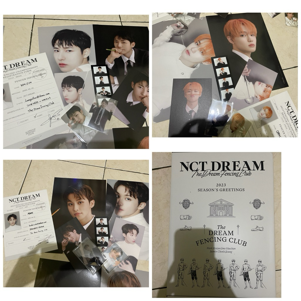 Sharing Season Greeting 2023 NCT DREAM