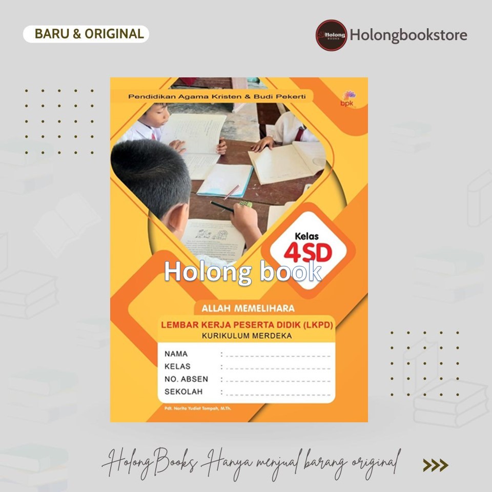 Buku LKS LKPD Agama Kristen Kurikulum Merdeka Kelas 4 SD