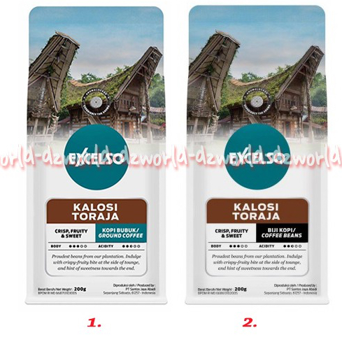 

Excelso Kalosi Toraja 200gr Crisp Felety Kopi Toraja Kopi Bubuk Biji Kopi Excelso Coffee Kopi Biji Bubuk Ekselso