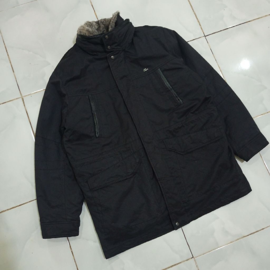 Lacoste wax jacket vintage 2 layer