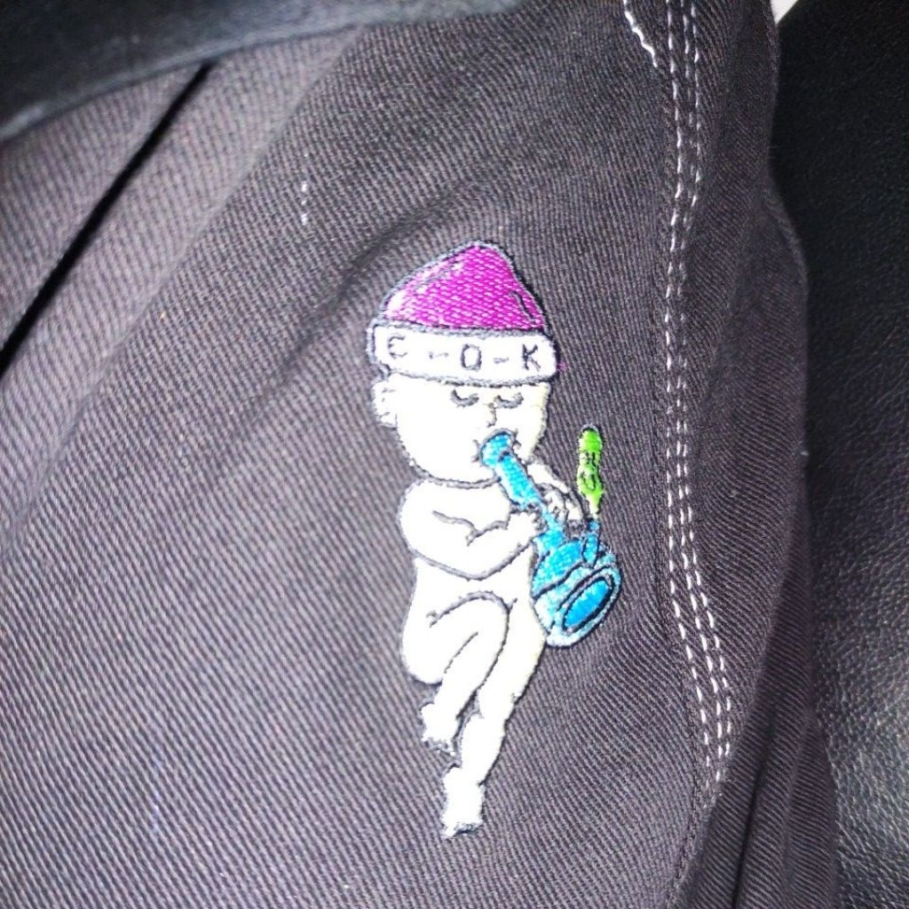 link co baggy pants babybong