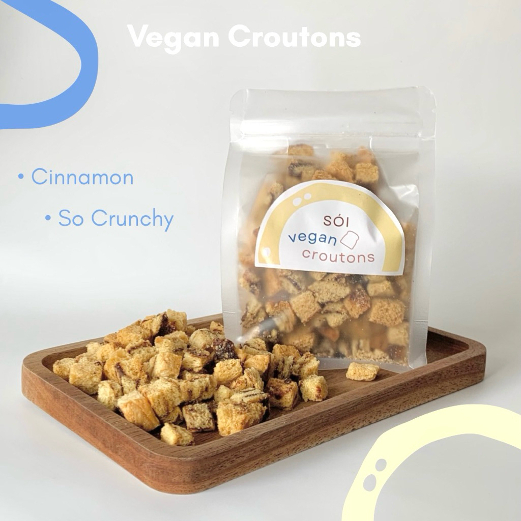 

Vegan Bread | Paket 2 Crouton - Gan + Cin