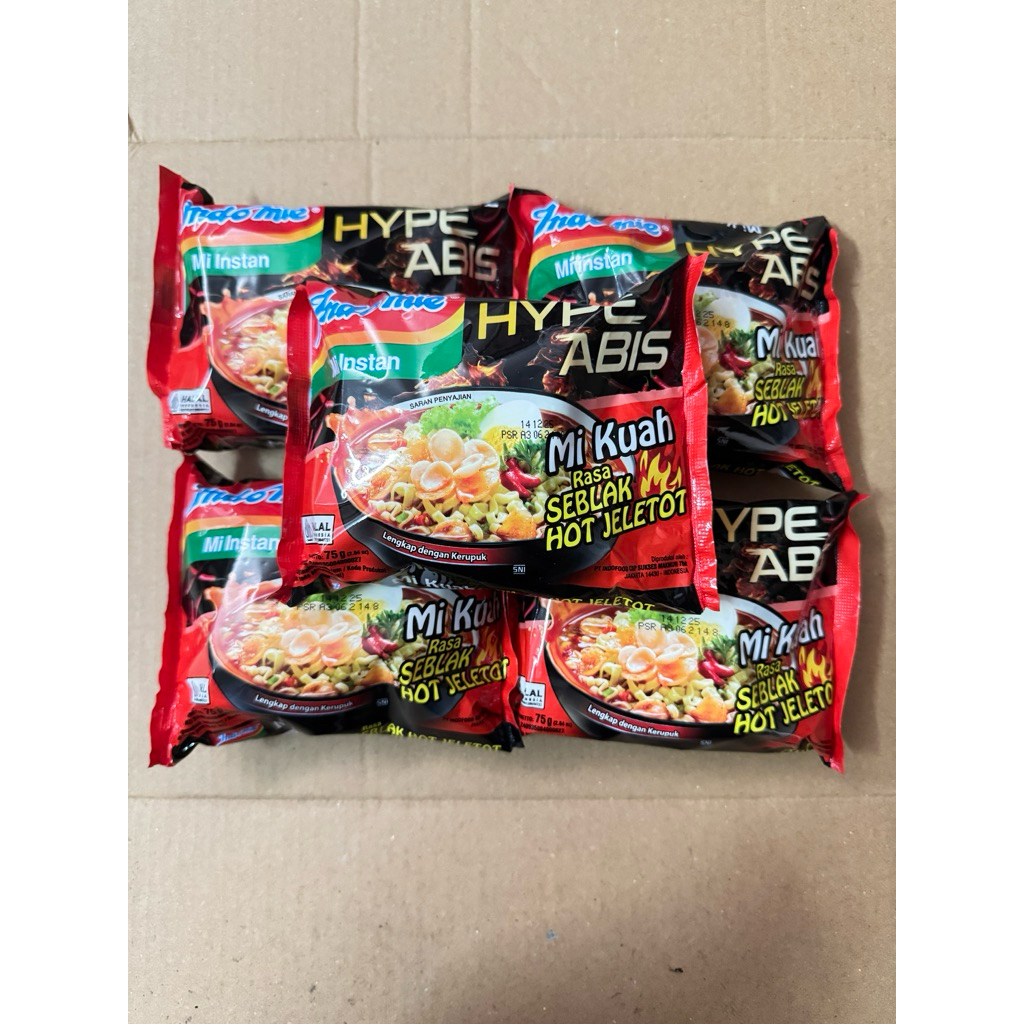 

Indomie Seblak Jeletot 75gr