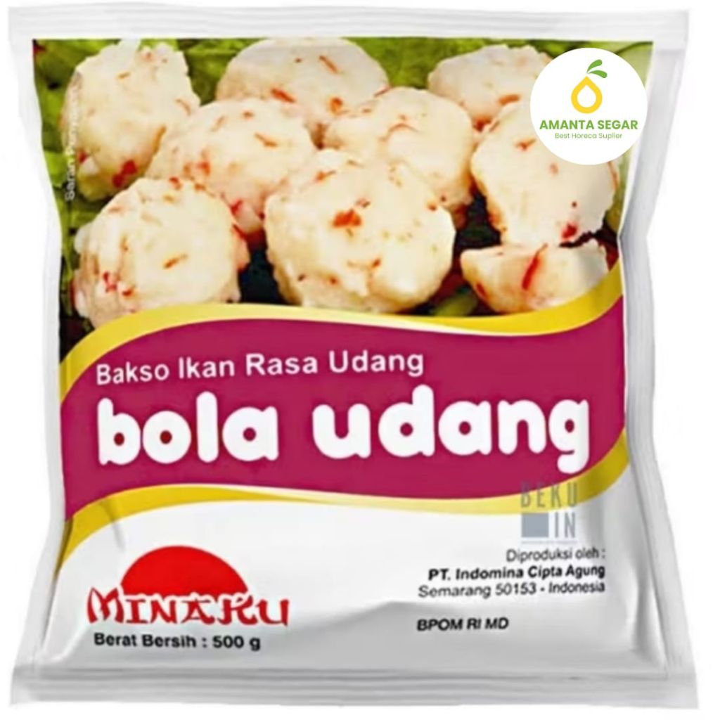 

Bakso Baso Ikan Rasa Udang Bakso Udang Minaku Bola Udang 200 Gram Amanta Segar Bogor