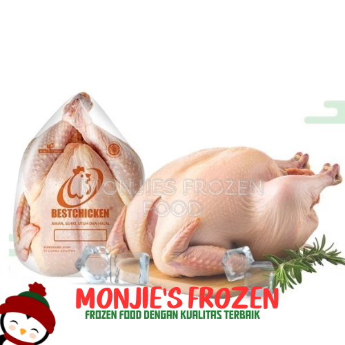 

Bestchicken Ayam Karkas Broiler 800gr - Ayam Utuh Japfa Food