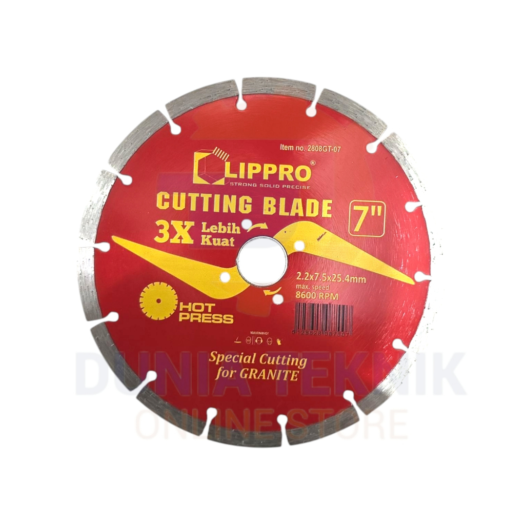 PREMIUM Pisau Potong Keramik Granite LIPPRO 7" 7 inch Granit Blade Cutter