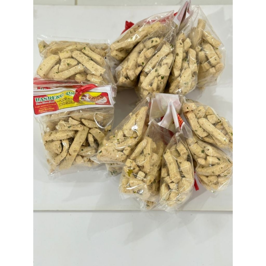 

Cemilan basreng isi 5pcs Snack rasa pedas murah | Camilan | Jajajan | Enak | Goreng