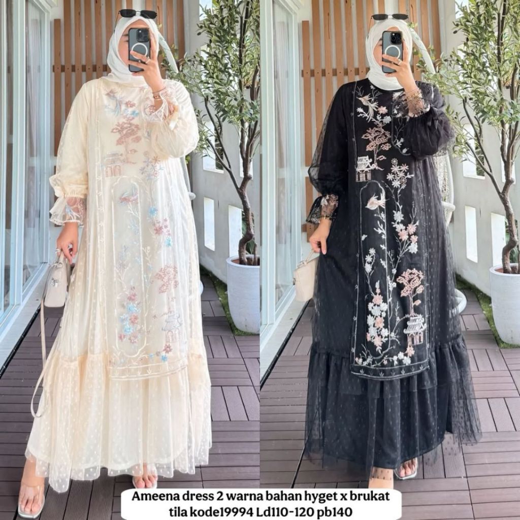 Gamis Viral/Gamis LD 120cm/Gamis Jumbo/Baju Kondangan/Gamis Pesta/Gamis Kondangan/Gamis Amina Dress 