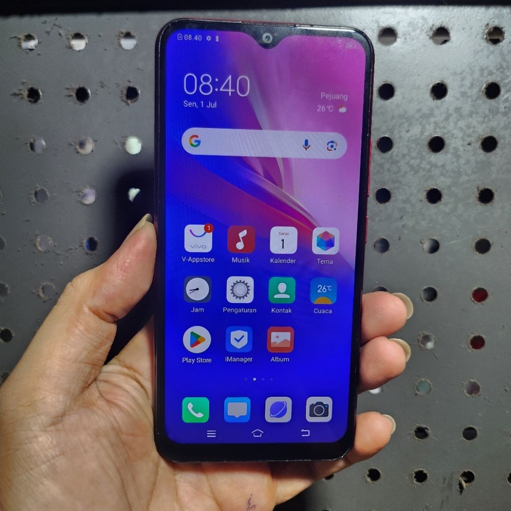 Hp Second Vivo Y12i Ram 3gb Rom 32gb Original