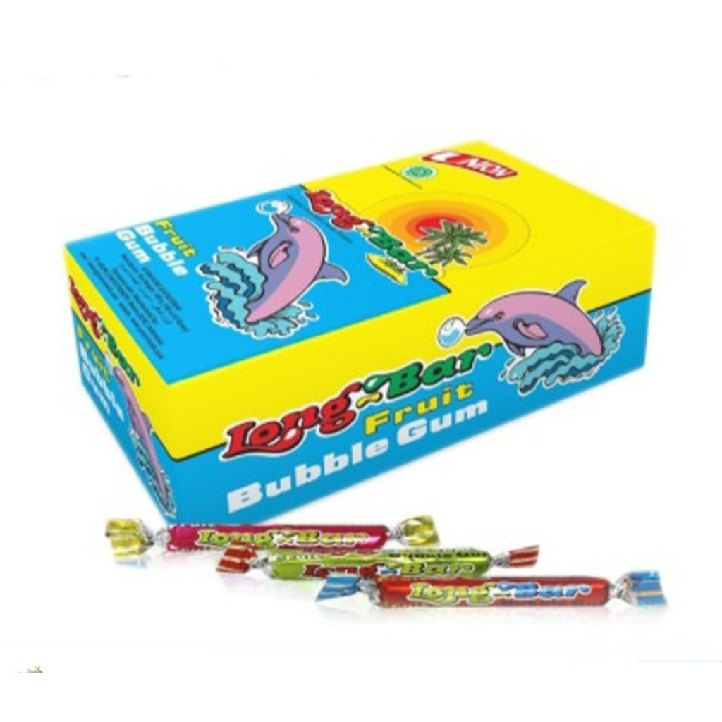

Termurah! Permen Karet Long Bar Strawberry /Long-Bar Bubble Gum / Permen Jadul / Permen Karet/Permen Karet Long Bar Stroberi Dus 480 gram -LongBar Strawberry Bubble Gum
