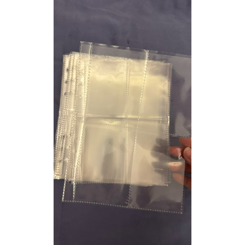 4 pocket binder sleeve A4 dan A5 untuk photocard album
