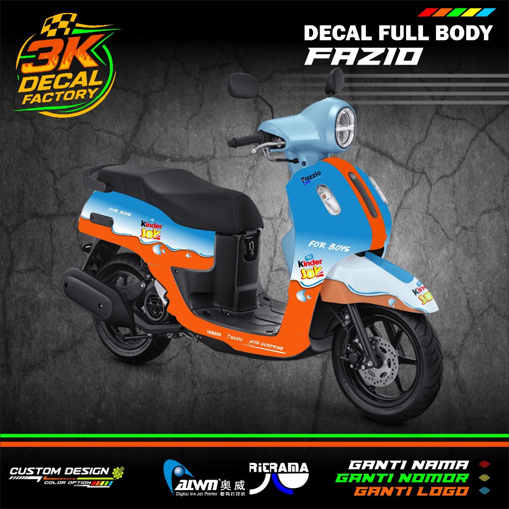 COD Fazio Decal Full Body Fazio Kidderjoy