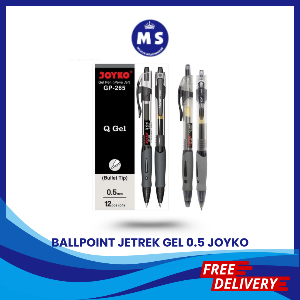 

BALLPOINT GEL PEN JETREK 0,5MM JOYKO