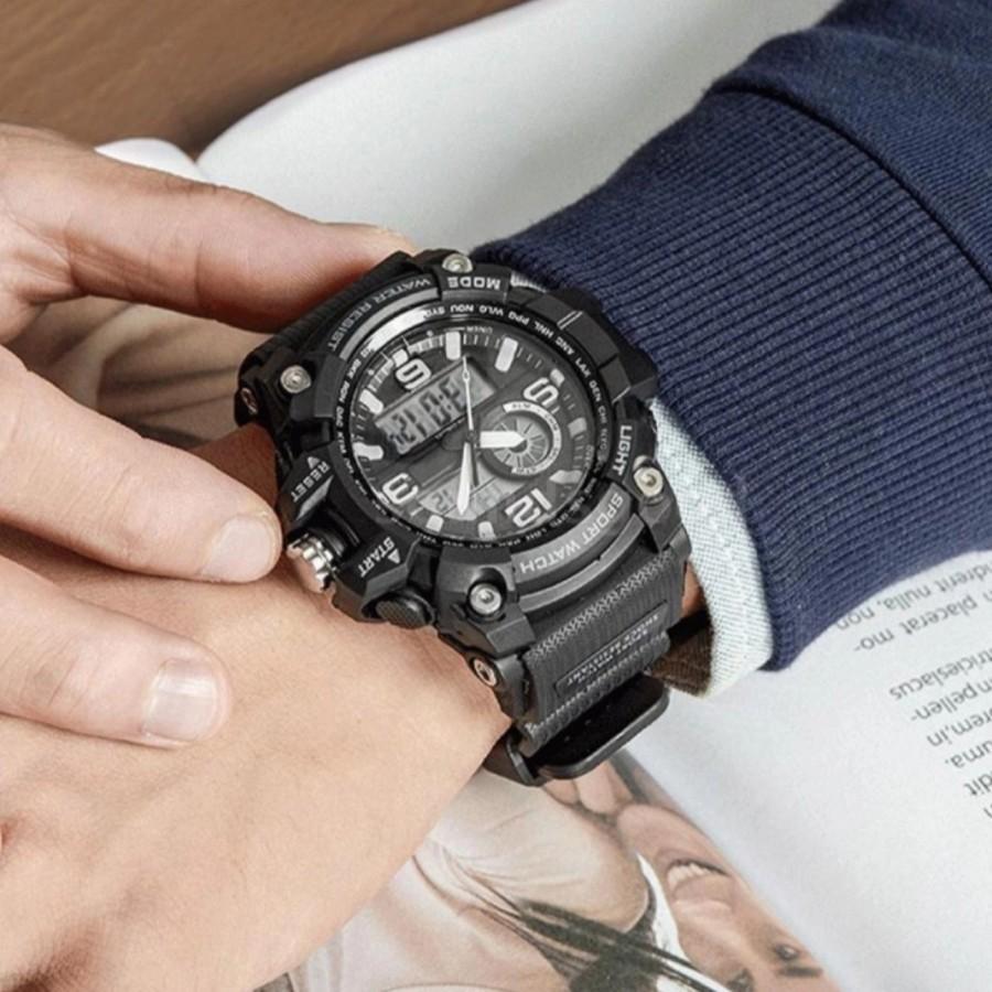 Twenty Seventeen Sport Watch jam tangan sport (model G Shock) L baterai mudah di baca di malam hari