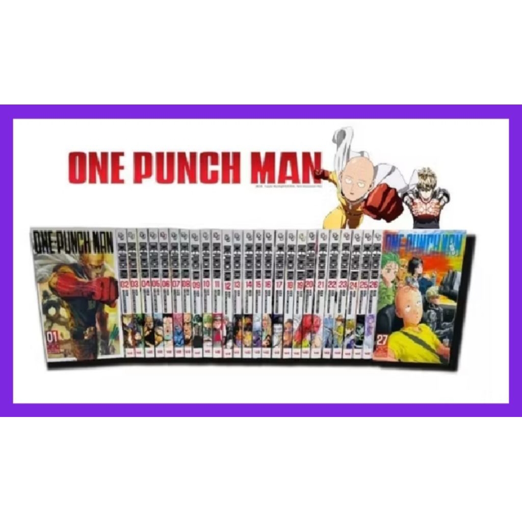 komik One-punch man vol 1-30 ( English)