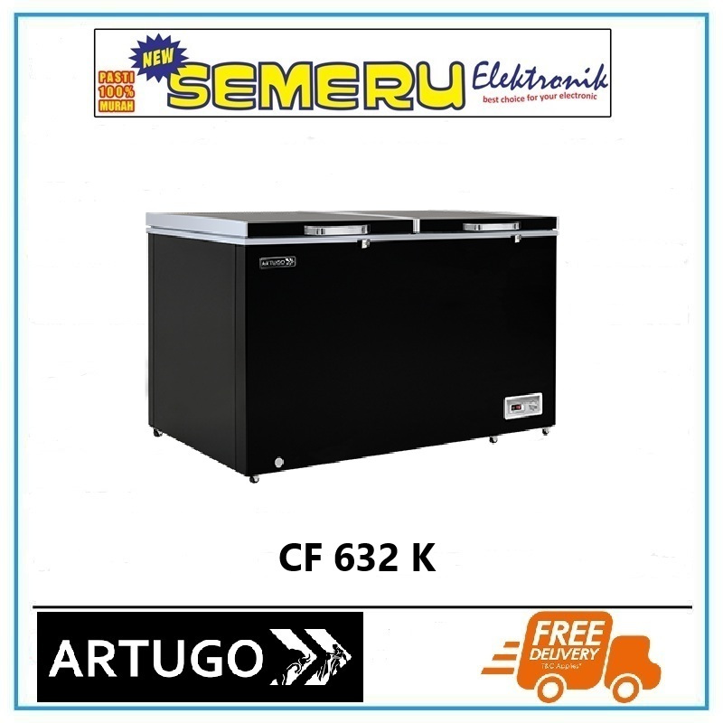 Artugo Chest Freezer CF 632 K Freezerbox 600 Liter CF632K