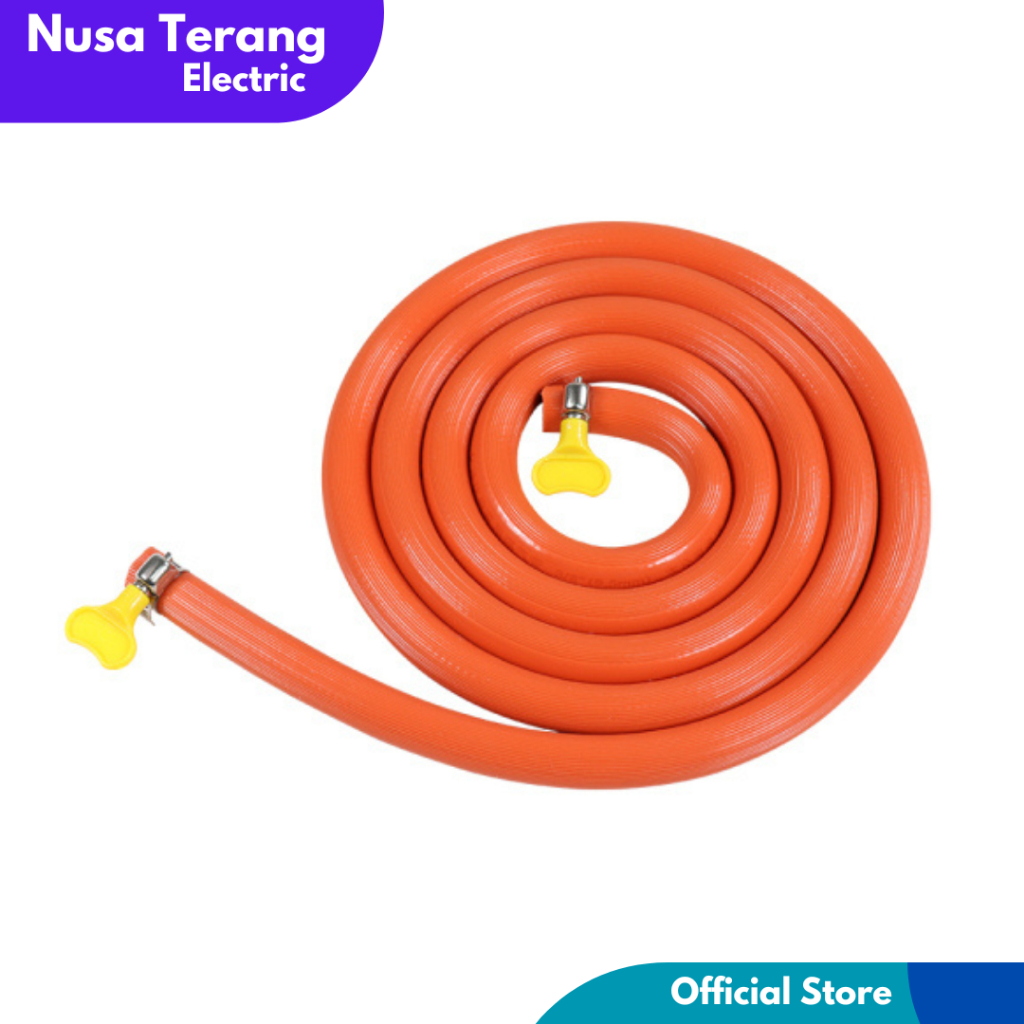 Selang Gas LPG Meteran 3 Lapis / Selang Kompor / Selang Regulator Gas [Permeter]