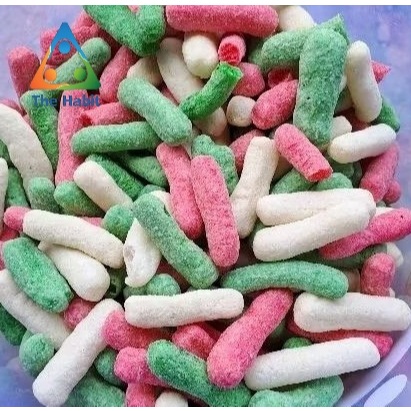 

(The Habit) Snack pilus warna warni manis/kue ta* kucing warna warni/jajanan manis / tai kucing
