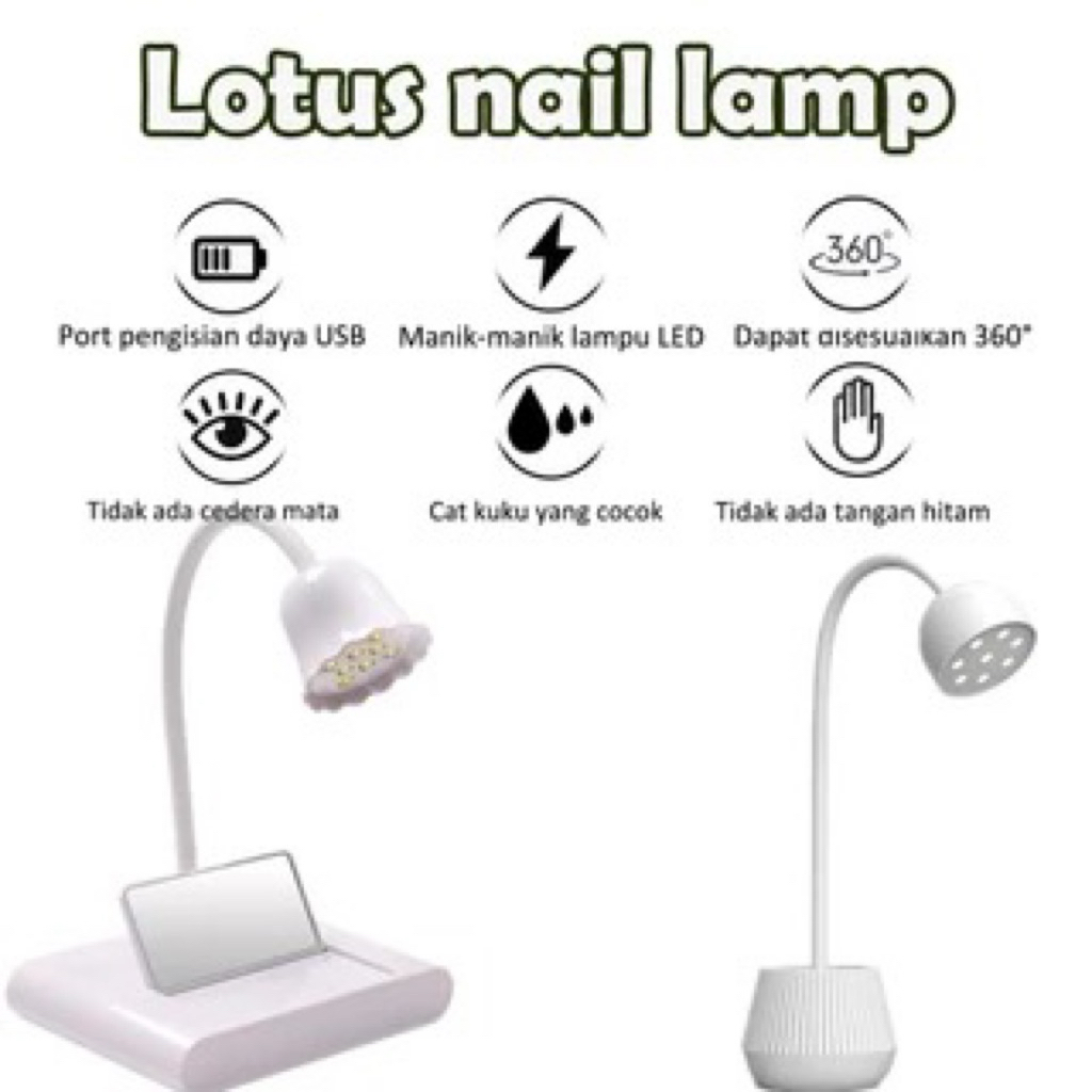 UV LED STANDING/ LOTUS NAIL LAMP